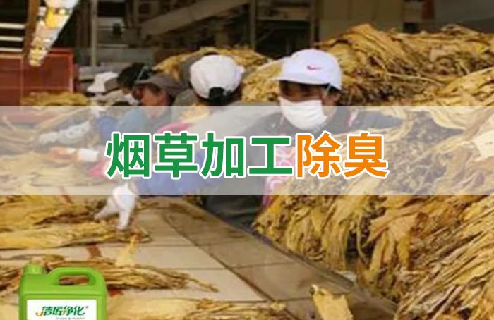 潔匠凈化·的凈工業(yè)除臭劑_煙草加工異味廢氣危害大，快速除臭就用Dejing的凈除臭劑！